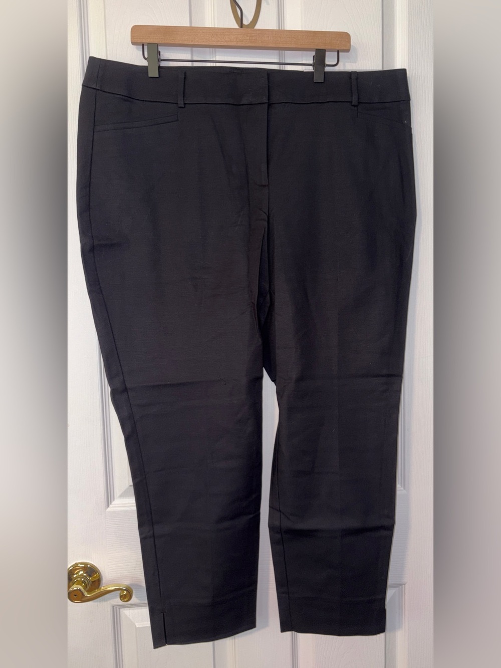 LOFT Riviera Pant in cropped Marisa fit - Black